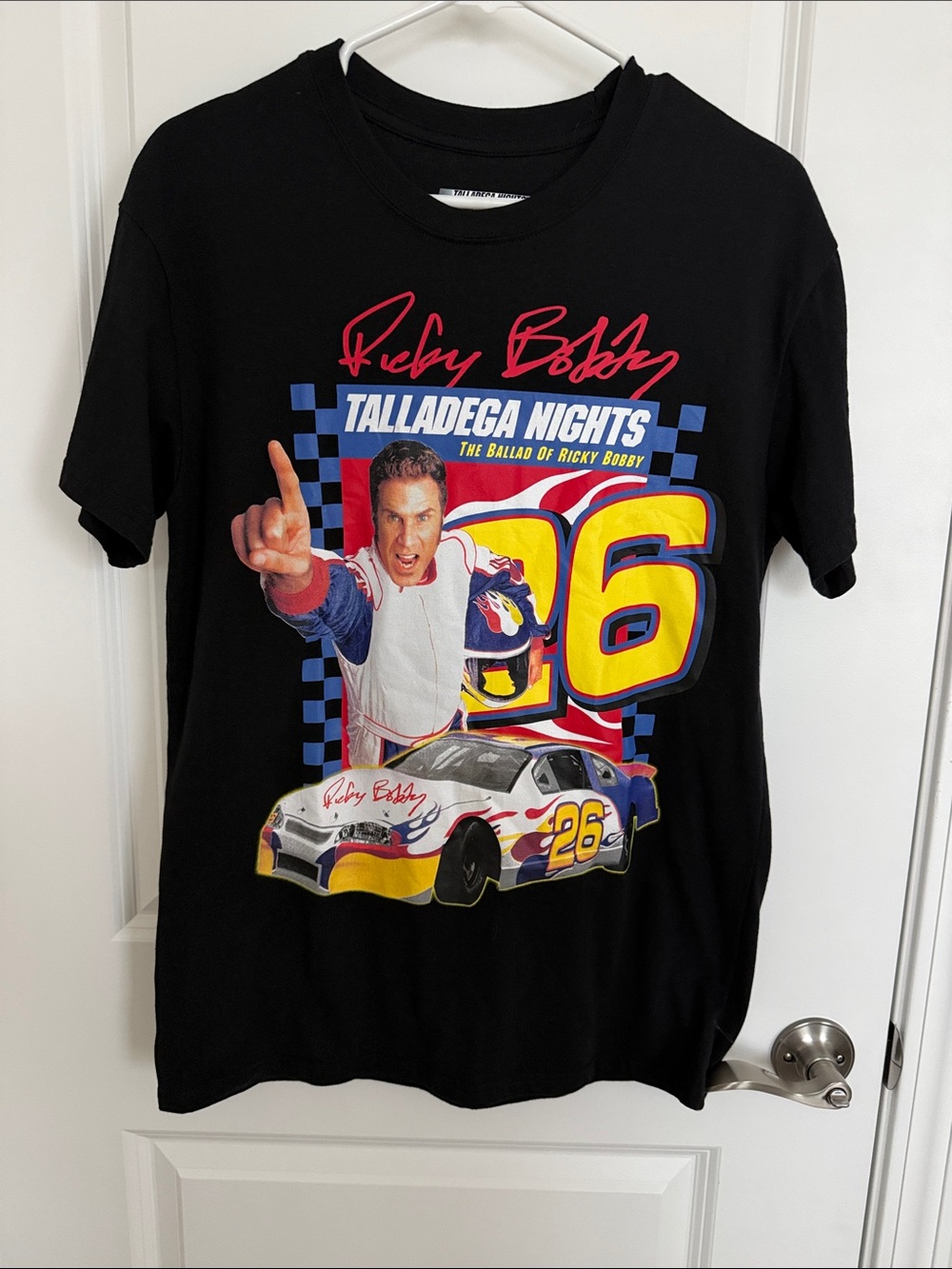 Ricky Bobby Talladega Nights Graphic Tee - Black